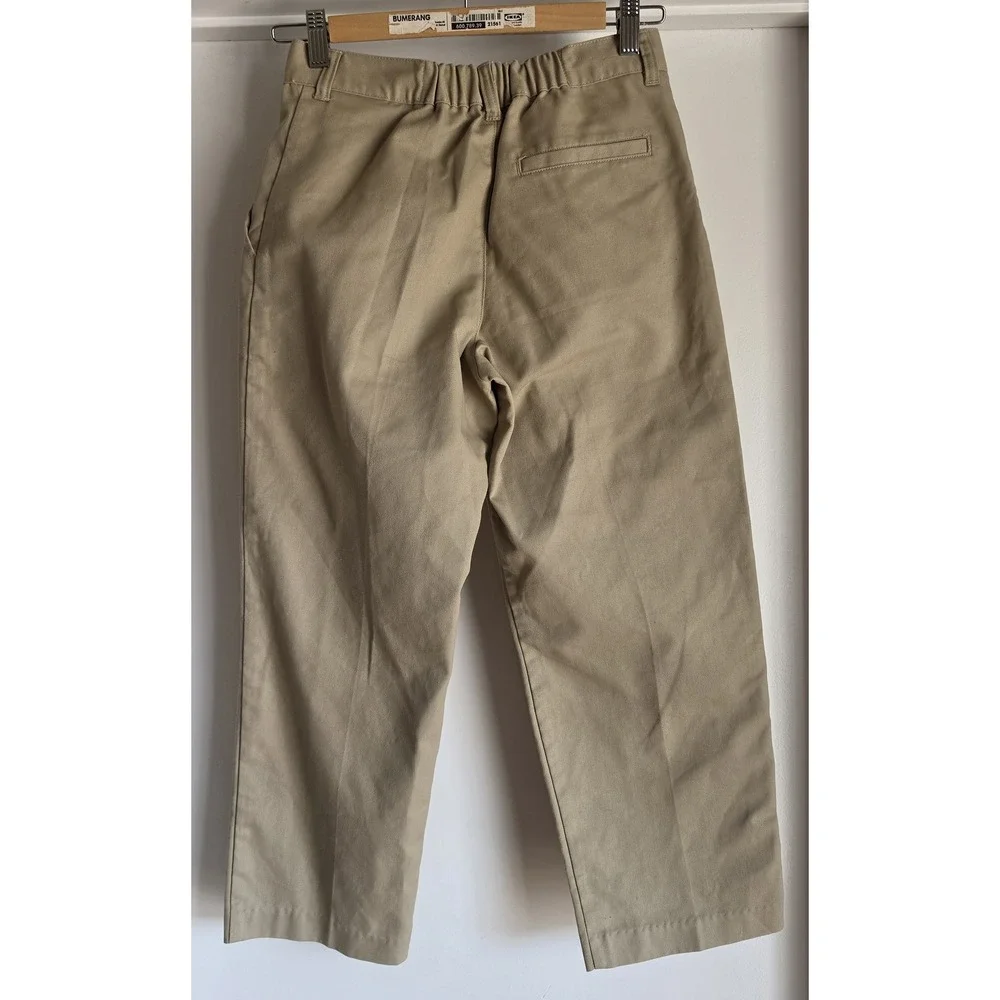 Real School Boys Pants Size 10H Tan Khakis Chino Trousers Slacks Casual